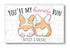 Cute Sign for Wife or Girlfriend Customized Solid Wood Decor “You’re My Honey Bun” - 16.5” x 10.5”