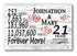 21st Anniversary Gift - Personalized Wood Sign for Husband, Wife or Couple - 21 Year