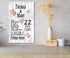 22nd Anniversary Gift - Personalized Wood Plaque for Husband, Wife or Couple - 22 Year