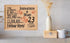23rd Anniversary Gift - Personalized Wood Plaque for Husband, Wife or Couple - 23 Year
