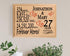 27th Anniversary Gift - Personalized Wood Plaque for Husband, Wife or Couple - 27 Year