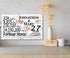 27th Anniversary Gift - Personalized Wood Sign for Couples