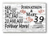 39th Anniversary Gift - Personalized Wood Sign for Couples