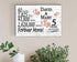 5th Anniversary Gift - Personalized Wood Sign for Husband, Wife or Couple - 5 Year