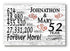 52nd Anniversary Gift - Personalized Wood Sign for Couples