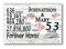 53 Year Anniversary Gift Personalized 53rd For Him Her or Couples
