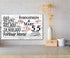 55th Anniversary Gift - Personalized Wood Sign for Couples