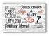7th Anniversary Gift - Personalized Wood Sign for Husband, Wife or Couple - 7 Year