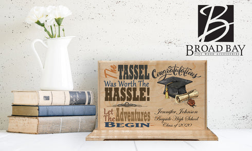 Custom Graduation Gift Personalized Congratulations Gift For High School or College Graduate