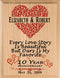 Personalized 10 Year Anniversary Gift Sign Every Love Story