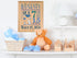 Personalized New Baby Boy Gift Wall Art Nursery Decor for Newborn