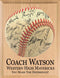Baseball Coach Gift Plaque Personalized SIGNABLE by Team
