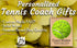 Tennis Coach Gift Plaque - PERSONALIZED & SIGNABLE For Team Coaches
