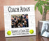 Coach Gift Plaque UPLOAD Your Photo - SELECT YOUR SPORT -