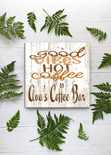 Good Vibes Hot Coffee - Personalized Coffee Lover Gifts