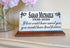Memorial Stone Plaque for Shelf or Mantel Sign If Love Could Have Saved You