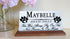 Dog Memorial Plaque Stone Plaque for Shelf Or Mantel Personalized Name & Date