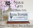 LPN Nurse Nameplate Gift - Solid Marble - Custom Licensed Practical Nurse Name Plate for Nurses
