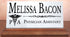Physician Assistant Nameplate PA Gift - Solid Marble - Custom Name Plate for PAs