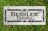 Personalized Family Name Sign Outdoor Custom Stone Plaque