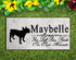 French Bulldog Memorial Stone PERSONALIZED Dog Garden Rock Grave Marker Outdoor or Indoor