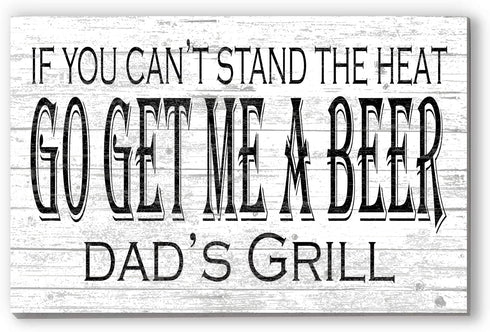 Get Me a Beer Sign Personalized Man Cave Signs