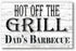 Custom Barbecue Sign Solid Wood Grilling Decoration