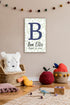 Custom Child's Room Name Sign Monogram Nursery Decor or Child's Bedroom Wall Decoration