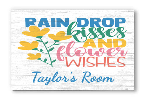 Girl's Room Name Sign