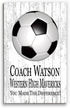 Custom Soccer Coach Gift Plaque Personalized SIGNABLE By Team For Great Coaches