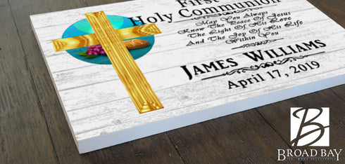 Personalized Communion Gift First Holy Communion for Boys or Girls