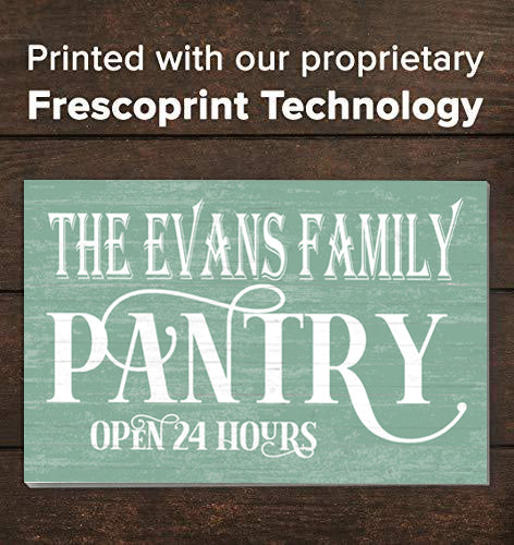Personalized Pantry Sign Farmhouse Decor Custom Made
