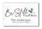 Family Name Sign Personalized Gift Farmhouse Decor "Be Still and Know" Wood Quote Wall Art - 16.5" x 10.5"