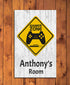 Custom Gamer Sign Gift for Boys Room Personalized Video Gamer Zone Wall Art