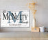 Personalized Family Name Sign Established Date for Wedding Gift Wall Art EST. Date