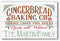Personalized Gingerbread Baking Company Christmas Sign Wood