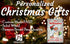 Vintage Christmas Family Name Sign Santa Decor Holiday Decoration Gift - Personalized - 16.5" x 10.5"