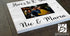 Anniversary Wood Photo Plaque - Personalized with Names, Anniversary Year & Your Printed Picture