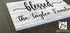 Blessed Family Name Sign - Personalized Custom Solid Wood Home Decor