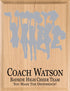 Cheer Coach Gift Plaque For Great Cheerleading Team Coaches