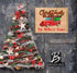 Christmas Red Truck Decoration PERSONALIZED Family Name