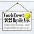 Coach Gift Plaque Personalized for Coaches