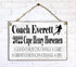 Coach Gift Plaque Personalized for Coaches