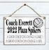 Coach Gift Plaque Personalized for Coaches