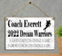 Coach Gift Plaque Personalized for Coaches