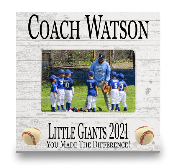 Coach Gift Plaque UPLOAD Your Photo - SELECT YOUR SPORT -