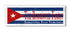 Cuban Flag Sign - Personalized Family Name - Custom Wood Cuba Heritage Gift