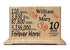 Personalized Anniversary Gift Plaque by Year - Custom Solid Wood Wedding Anniversary Gift