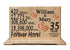 Personalized Anniversary Gift Plaque by Year - Custom Solid Wood Wedding Anniversary Gift
