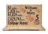 Personalized Anniversary Gift Plaque by Year - Custom Solid Wood Wedding Anniversary Gift
